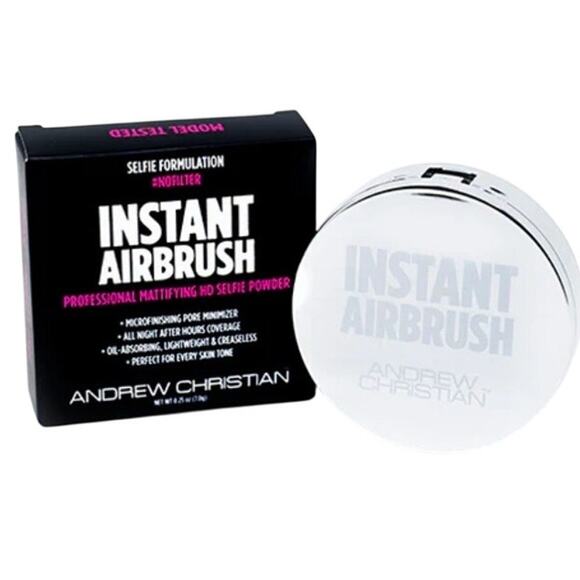 Andrew Christian Instant Airbrush HD Selfie Powder 0.25 oz - Picture 2 of 15
